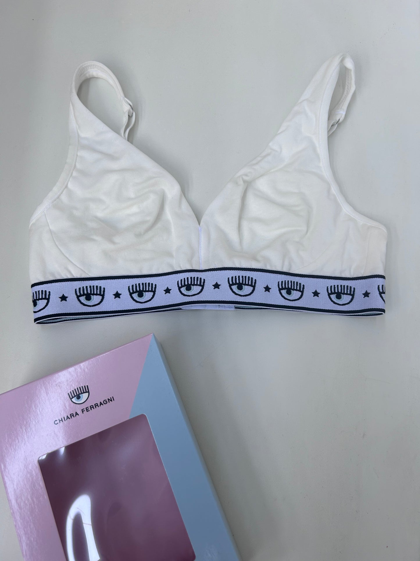 CHIARA FERRAGNI REGGISENO A TRIANGOLO PANNA - Mod. CFV4605